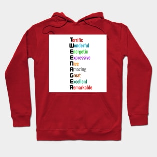 Tweenager:  Terrific Thoughtful T-Shirts for Preteens Hoodie